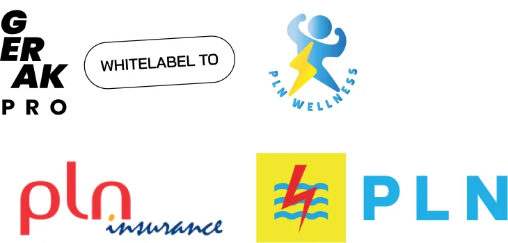 GERAK Pro white-label to PLN Wellness, with PLN and PLN Insurance