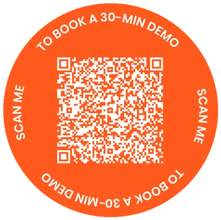 QR code to book a 30-minute GERAK Pro demo